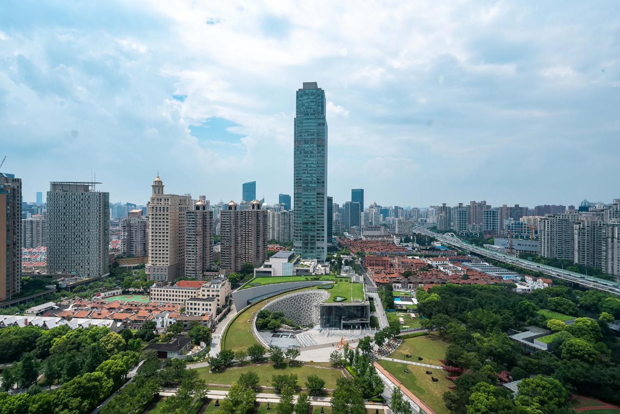 Shanghai Yi Du Apartments Downtown - Near Nanjing West Road Subway Exterior foto